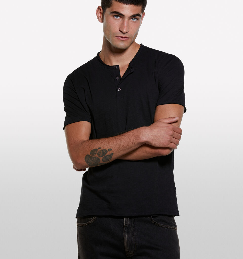 T-shirt séraphin noir - t-shirts à manches courtes pour homme - Noir | Sisley image number 3